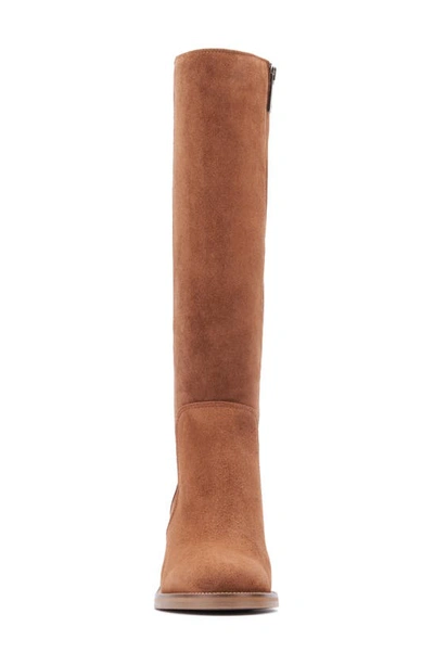Aquatalia Jasmina Weatherproof Knee High Boot In Brandy