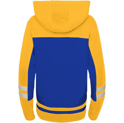 Shop Outerstuff Preschool Blue St. Louis Blues Ageless Revisited Lace-up V-neck Pullover Hoodie