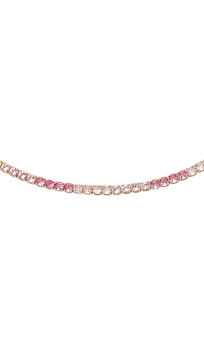 Shop Petit Moments Ombre Necklace In Pink