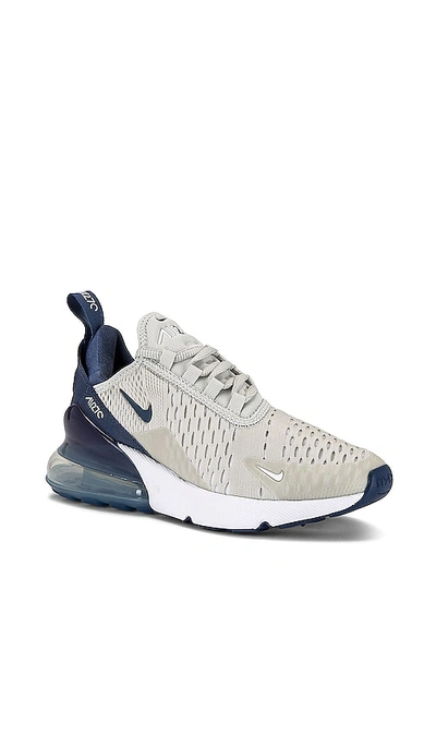 Shop Nike Air Max 270 Sneaker In Light Bone  Diffused Blue  & White