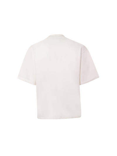 Shop Msgm T-shirt  In Bianco