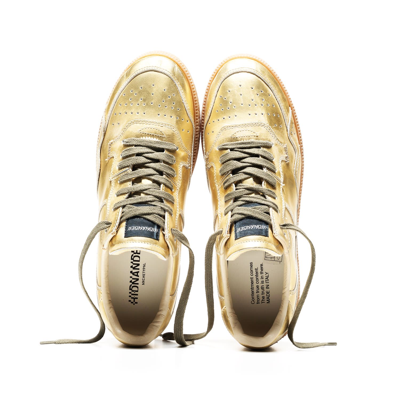 Shop Hidnander Sneakers Mega T In Oro