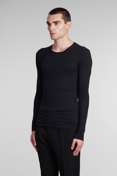 Shop Sapio N22 Knitwear In Black Polyamide