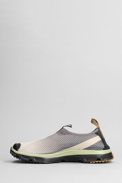 Shop Salomon Rx Moc 3.0 Sneakers In Grey Synthetic Fibers