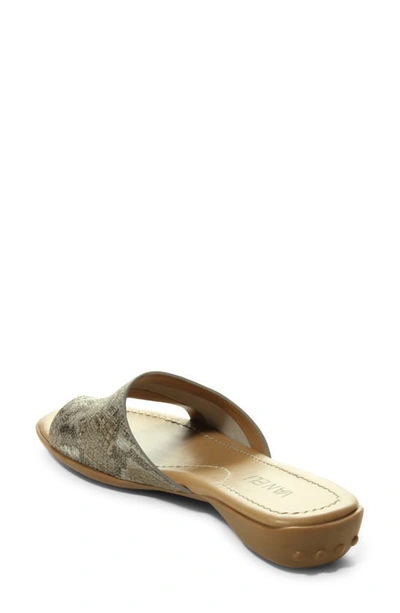 Shop Vaneli Tallis Slide Sandal In Opal Rockefeller
