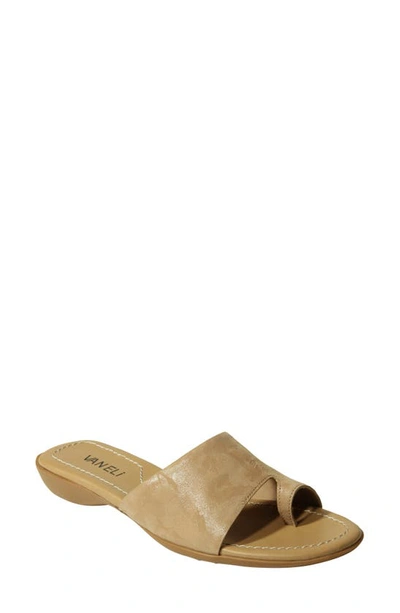 Shop Vaneli Tallis Slide Sandal In Natural
