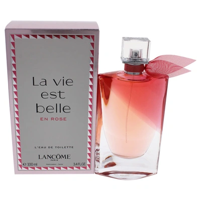 Shop Lancôme La Vie Est Belle En Rose By Lancome For Women - 3.4 oz Edt Spray In Grey