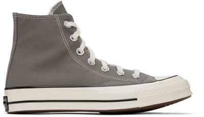 Shop Converse Gray Chuck 70 Sneakers In Origin Story/egret/b