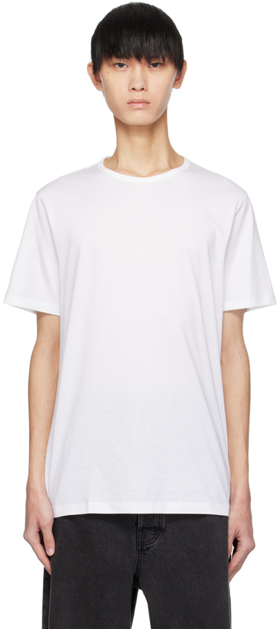 Shop Theory White Precise T-shirt