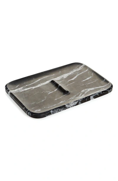 Shop Craighill Nocturn Catch Marble Tray In Black Marquina