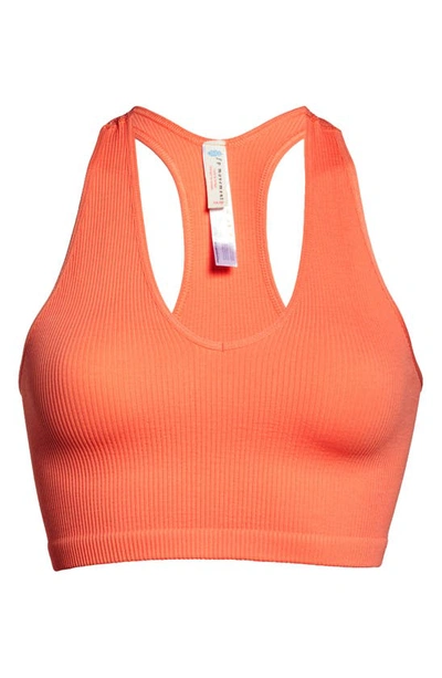 Fp Movement Free Throw Crop Tank In Papaya Punch