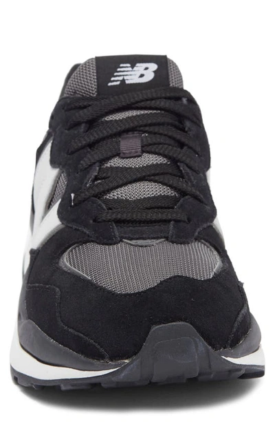 Shop New Balance 5740 Sneaker In Black/ White