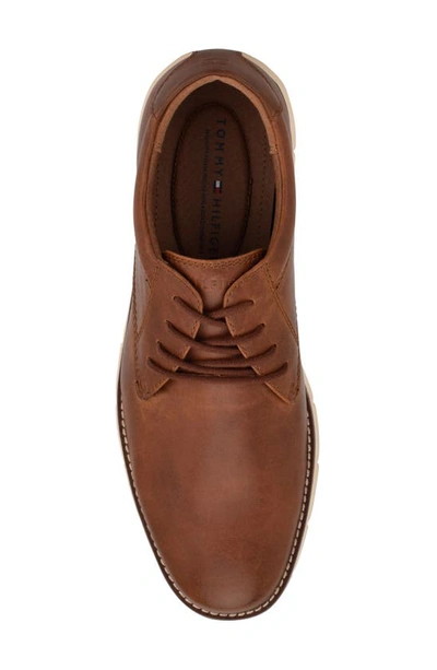 Tommy Hilfiger Warren Derby In Cognac