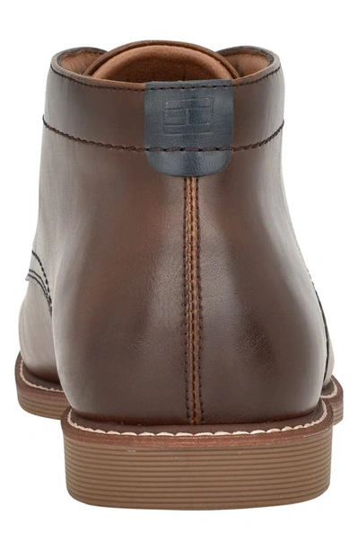 Shop Tommy Hilfiger Rosell Chukka Boot In Brown