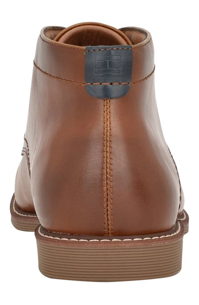 Shop Tommy Hilfiger Rosell Chukka Boot In Medium Brown