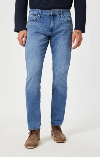 Mavi Jake Slim Leg In Blue Stone Williamsburg In Medium Blue