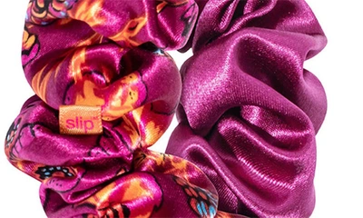 Slip Super Bloom Mega Scrunchie Set Usd $58 Value In Super Bloom