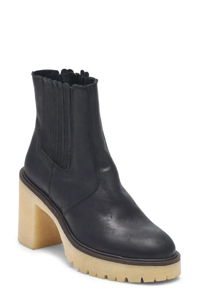Shop Free People James Chelsea Boot In Black Leather