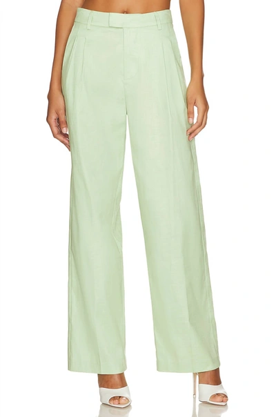 Rails Marnie High Waist Wide Leg Linen Blend Pants In Multi