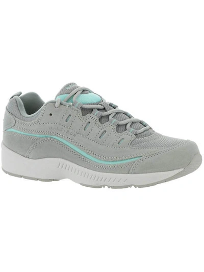 Shop Easy Spirit Romy 25 Womens Padded Insole Running Shoes In Grey