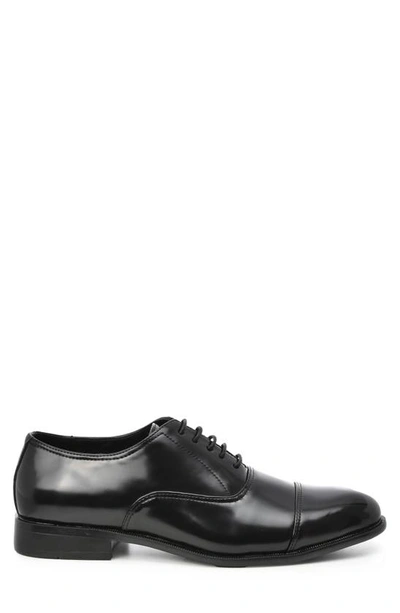 Shop Tahari Mercurie Cap Toe Oxford In Black