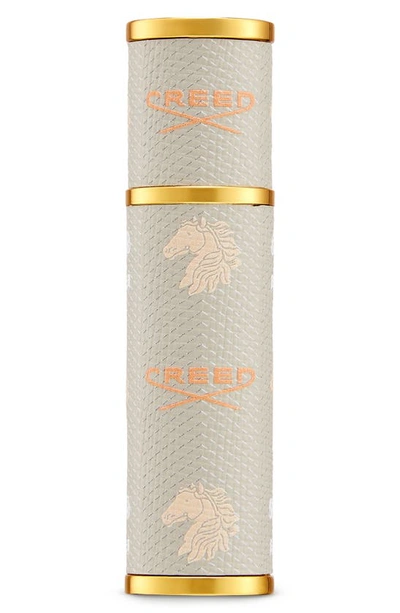 Shop Creed Refillable Travel Perfume Atomizer, 0.17 oz In Light Grey