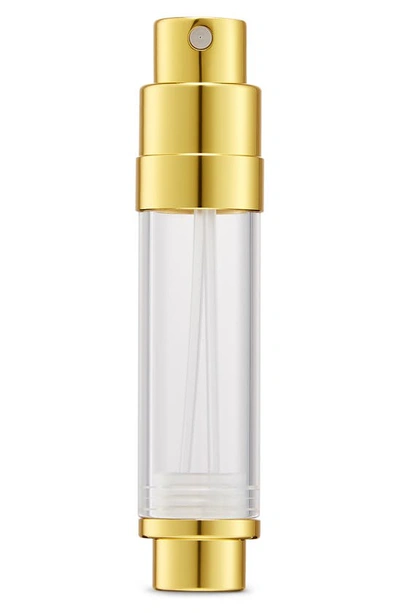 Creed Leather Refillable Travel Atomizer Beige, 0.16 Oz. In Light Grey