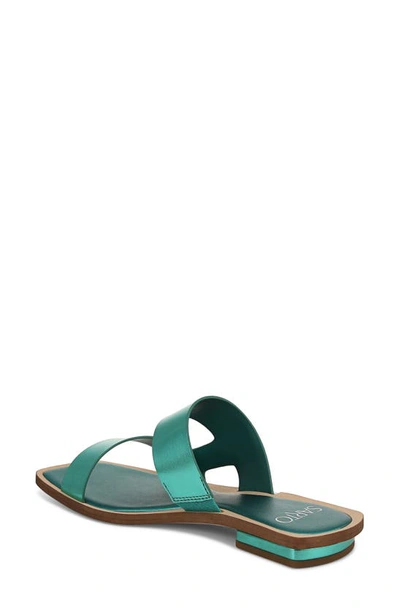 Sarto By Franco Sarto Emily Slide Sandal In Aqua