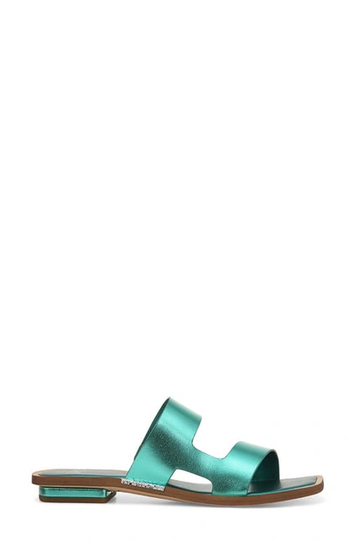 Sarto By Franco Sarto Emily Slide Sandal In Aqua
