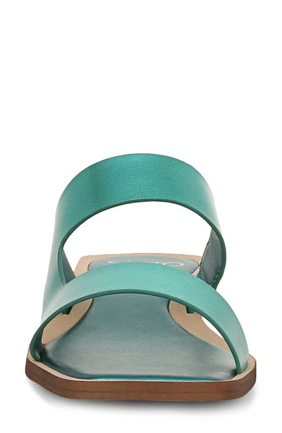 Shop Sarto By Franco Sarto Emily Slide Sandal In Aqua