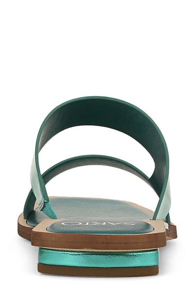 Shop Sarto By Franco Sarto Emily Slide Sandal In Aqua