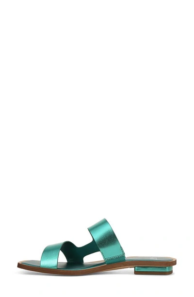 Sarto By Franco Sarto Emily Slide Sandal In Aqua