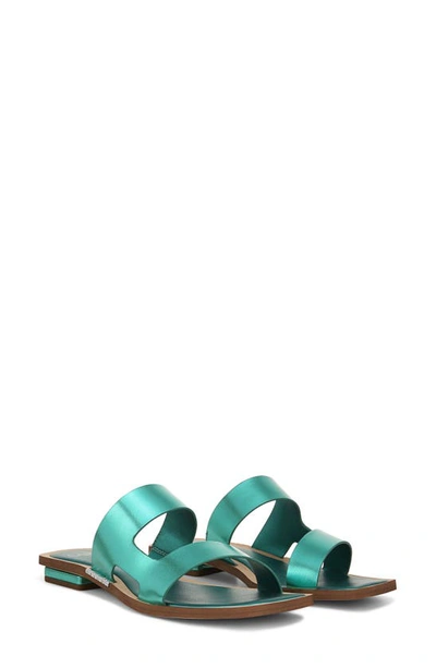 Sarto By Franco Sarto Emily Slide Sandal In Aqua