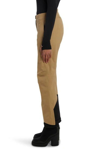 Shop Moncler Water Repellent Primaloft® Insulated Ski Pants In Beige
