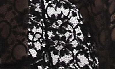 Shop Topshop Fishtail Hem Sheer Lace Maxi Skirt In Black