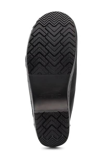 Dansko Women's Sonja Mule - Medium Width In Black Cabrio In Black Cabrio
