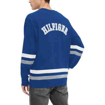 Shop Tommy Hilfiger Blue Tampa Bay Lightning Nolan Long Sleeve T-shirt
