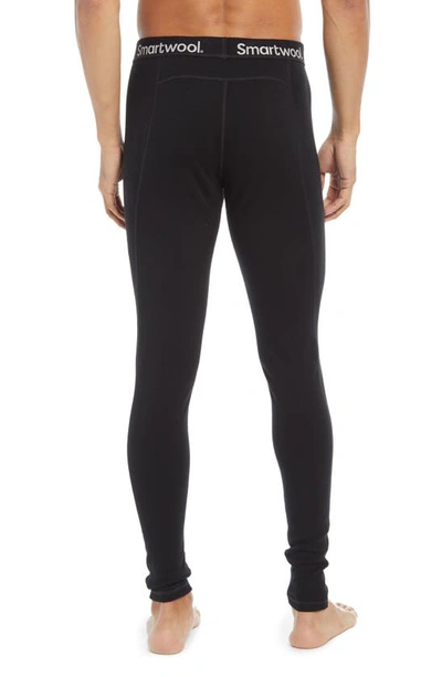 Smartwool 250 Merino Wool Baselayer Leggings In Black