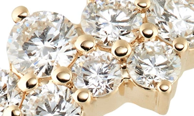 Ef Collection Diamond Cluster Ring In Yellow Gold