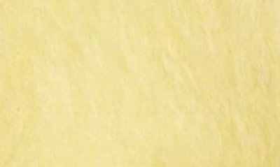 Madewell Brushed V-neck Sweater In Heather Lemon