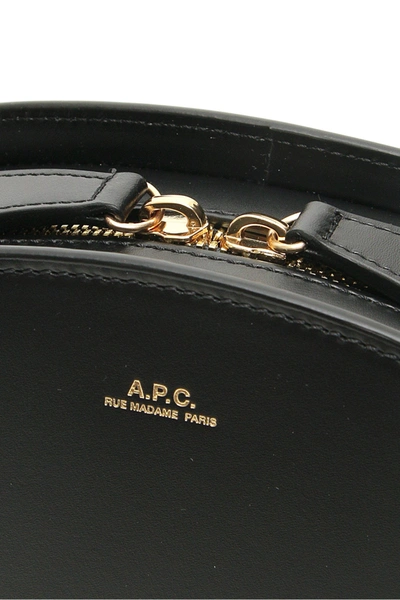 Shop Apc A.p.c. Demi-lune Crossbody Bag Women In Black