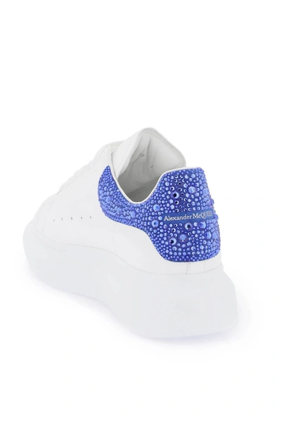 Shop Alexander Mcqueen 'oversize' Sneakers With Crystals Women In Multicolor