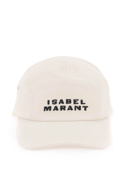 Shop Isabel Marant Tedji Baseball Cap Women In Cream