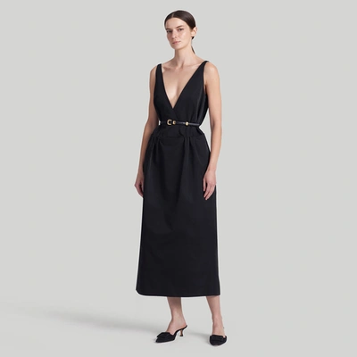 Shop Altuzarra 'anouk' Dress In Black