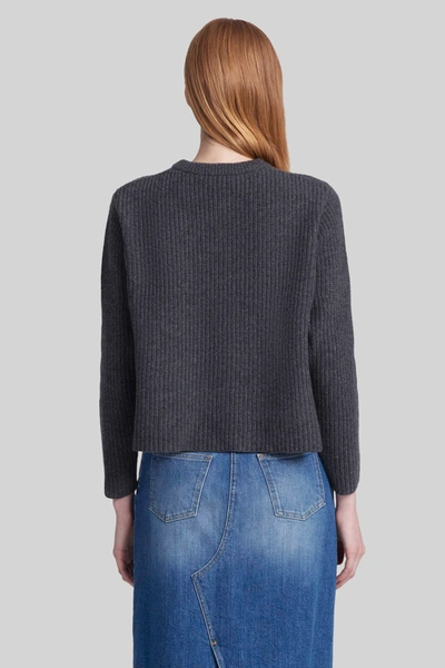 Shop Altuzarra 'neale' Sweater In Iron Melange