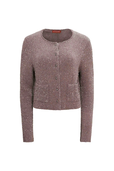 Shop Altuzarra 'welles' Sweater In Truffle