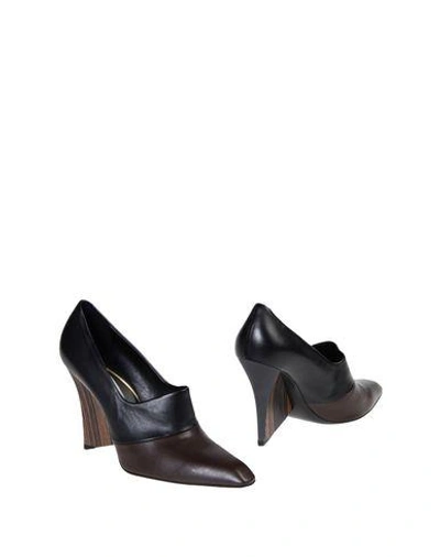 Shop Stella Mccartney Ankle Boot In Dark Brown