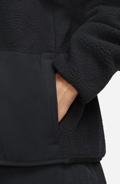 Shop Nike Club Fleece Zip Jacket In Black/ Black