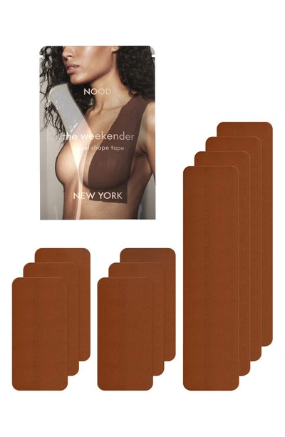 Shop Nood Shape Tape Pre-cut Breast Tape In No. 7 Bronze