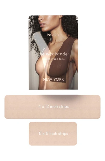 Nood Shape Tape Pre-cut Breast Tape In No. 3 Buff